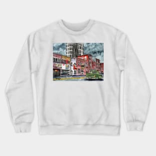 Nashville Tennessee country music art Crewneck Sweatshirt